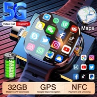 New 5G/4G Full Network Sim Smart Watch With Camera HD Video Call 3GB+32GB RAM Google Store WIFI NFC 