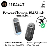 Mazer PowerCharge Link 1545 15000mAh PD45W Power Bank