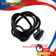 ยางขอบประตู หน้า-ซ้าย F-Lh สีดำ Toyota ขนาด 2.5x370x1.5 จำนวน 1 Piece Land Cruiser FJ40 FJ45 BJ40 4
