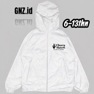 GNZ.id Goropecore Parachute Jacket for Children 6-13 Years Old with Cheers Mate C Design and Unique 