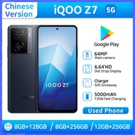 Used Phone iQOO Z7 5g Android Smartphone Good Condition Unlocked All Colours