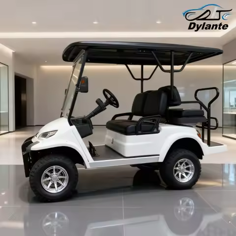 Street Legal Electric Golf Cart 4 Seats Scooter Go Kart ATV Buggy Adult Touring Beach Resort Golf Ca