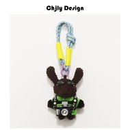 【Ready Stock】 Maillard Teddy Bear Doll Bag Package Pendant Cartoon Cute Doll Keychain Creative Small