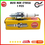 BUSI NGK C7HSA Original Spark Plug/ for Supra - Grand - Mio Motorcycles Original - NGK