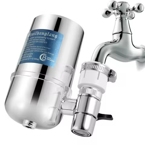 Faucet Water Filter Faucet Mounted Water Filter System Home Kitchen Water Purifier Tap Water Filter