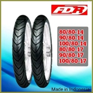 ℗ ♚ ◺ FDR GENZI TUBELESS TIRE 14,17 Made in Indonesia
