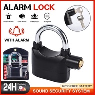 Anti-Theft Alarm Padlock - Security Alarm Padlock - Enhanced Securit