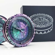 D4D10D20 Dice Roulette Suitable for DND Set 7 in 1 Metal Dragon Dice Checkerboard Role Playing Acces