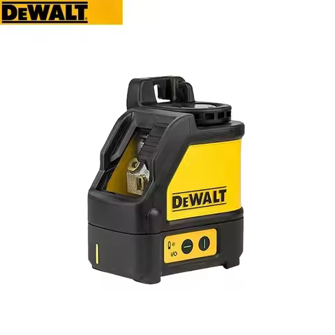 DEWALT DW088CG Green Cross Line Laser Level Self-Leveling 4X Brighter IP54 Magnetic Base 20M Range C