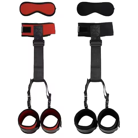 BDSM Bondage Erotic Products Plush Backhand Collar Restraint Strap Female Flirting Sexual Slave Adul