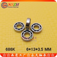 Mini Open Bearing 686K S686K 686W3.5MM XZ2V