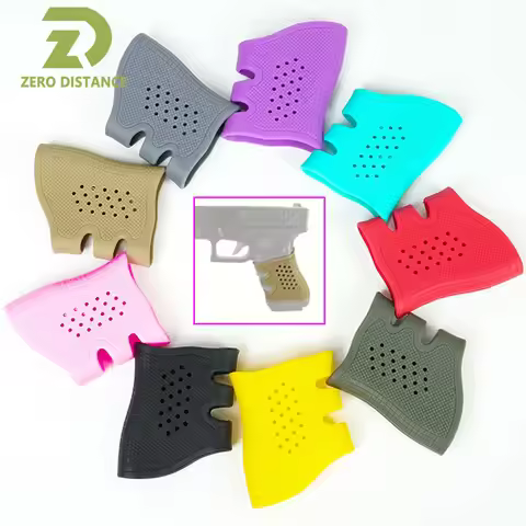 Airsoft Tactical Handgun Rubber Protect Cover Weapo Gun Handle Non-Slip Breathable Grip Cover for G1