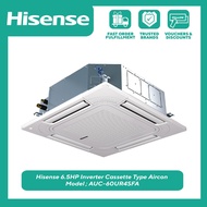 Hisense AUC-60UR4SFA 6.5HP Cassete Type,Inverter Aircon Energy Saving and Fast Cooling