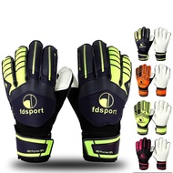 Latex Soccer Goalkeeper Gloves with Fingersaves Protection Emulsion Soccer Football Goalie Gloves Adults Size 8 9 10