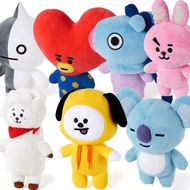 {Toy Shop} 1ชิ้น/7Inche KPOP BTS ตุ๊กตา BT21ยัดนุ่น BANGTAN เด็กผู้ชายตุ๊กตาหนานุ่มหมอน TATA RJ Unxe