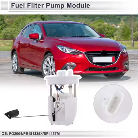 X Autohaux Auto Car Electric Fuel Pump Assembly for Mazda 3 2014-2018 L4 2.0L 2.5L Fuel Filter Pump 
