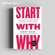 【READY STOCK】Start with Why By Simon Sinek Adult Books of Economics and Management Novels Activate Your Inspirational Leadership