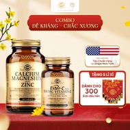 Combo to increase resistance - Solgar Vitamin D3 25 mcg (1000IU) + Solgar Ester C Plus 500 mg Vitami