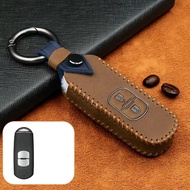 Mazda leather car key case control cover 3 CX4 CX5 6 CX8 car key case