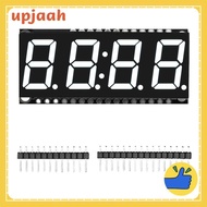 HT16K33 LED Display Module 4 Digit 7 Segment 0.56 Inch Time Clock Indicator Tube Module White upjaah