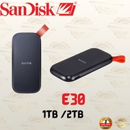 {READY STOCK} SanDisk Extreme Portable SSD E30 R:520MB/800MB/S External Solid State Drive (1TB/2TB)