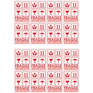 Stiker Fragile 16PCS