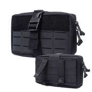 กระเป๋าจัดระเบียบกระเป๋าเครื่องมือ EDC ขนาดกะทัดรัดถุงผ้าเสื้อเกราะทหารกระเป๋าคาดเอวตั้งแคมป์ล่าสัตว์อุปกรณ์เฟืองสำหรับพกพา