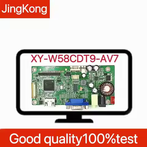 Brand new, identical to the sales photo, brand new! Universal XY-W58CDT9-AV7 driver board HDMI mothe
