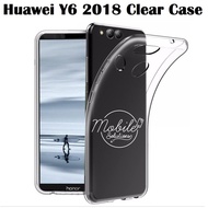 Huawei Y6 2018 Clear / Transparent TPU Case