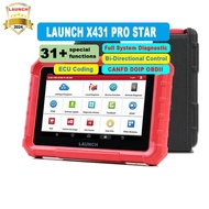 Launch X431 PRO STAR Bidirectional Diagnostic Scanner Supports CAN FD DoIP 31 Service Functions ECU 