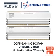 KLEVV URBANE V RGB DDR5 GAMING LONGDIMM / PC RAM ( 16GB*2 / 24GB*2 )( 6000MHZ CL28 / CL32 / CL30 )