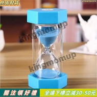 可 {Hourglass Timer} Hex Hourglass Timer 10/20/30/45/60 Minutes Children Writing Glitter Small Orname
