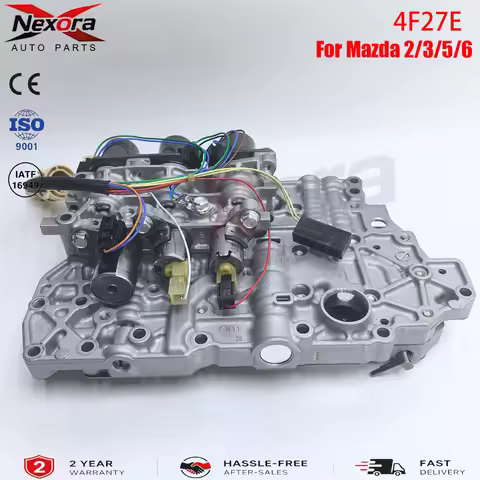 FN4A‑EL 4F27E 4‑Speed Auto Transmission Valve Body Complete Solenoid Block Pack Control Module For F