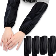 Jecery 4 Pairs Waterproof Sleeves for Arms Reusable Oilproof Oversleeves PVC Farmers Arm Sleeve Cove