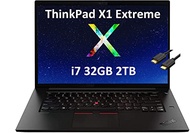 Lenovo ThinkPad X1 Extreme Gen 3 15.6" FHD (Intel 6-Core i7-10750H, 32GB RAM, 2TB PCIe SSD, GTX 1650