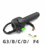 Suitable for Calf Electric Vehicle G3/G3B/G3C/F4 Left Right Combination Switch Throttle Turning Hand