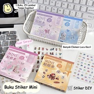 25 Sheets Nail Stickers BOOK Sticker Planner 3D DIY Scrapbook Journal Decor Stickers Nail Sticker/s 