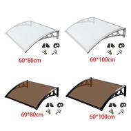 [Homyl478] Window Awning Door Awning Weatherproof Sturdy Rainproof Easy Installation Door Canopy for