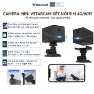 Camera Mini Vstarcam Xài Sim 4G CB70 Full HD 1080 và Xài Wifi CB70W