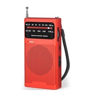 Emergency Survival Full-Band AA Battery Small Portable Radio Mini AM FM Pointer Pocket Radio for Run