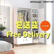 🌟包送貨-衣帽架 臥室櫃 衣櫃 全身鏡 穿衣鏡 掛衣架 多功能衣帽架 衣帽架鏡子一體櫃 儲物櫃 收納架Clothes hanger fitting mirror全新包運送