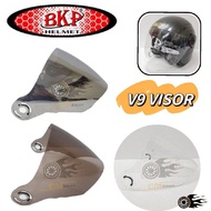 BKP V3 Visor / V9 Visor Helmet Topi Motorcycle Quality PC Visor Ready Stock