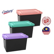 [WHOLESALE] Century Storage Box With Wheel 50L 3PCS 6PCS Box Roller 50Liter Kotak Penyimpanan Roda 7