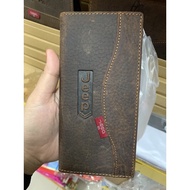 6006｜Men Fold over Wallet Lee Camel Active Domepet Lelaki Quality Baiik