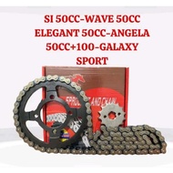 Fire Horse SI 50CC chain sprocket _WAVE 50CC _ SIRIUS 50 CC _ MOTORCYCLE 50 CC _ 9mm chain