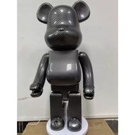 HY/🎁bearbrick 400% 1000%Carbon Fiber Violent Bear Low Profile Light Luxury Living Room TV Cabinet Floor-Standing Decorat