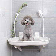 Standing pet bath table