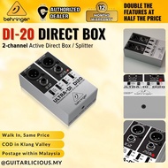 Behringer Ultra-DI DI20 2-channel Active Direct Box / Splitter DI Box ( DI-20 / DI20 )