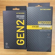 現貨 Nitecore NB10000 GEN2 2023 升級版 尿袋 Carbon Power Bank Nitecore nb 10000 nb10000GEN2 第二代 1件碳纖維 輕量 充電