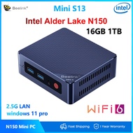 Beelink Mini S13 Intel N150 MINI PC Windows 11 DDR4 16GB 500GB SSD Dual 2.5G Desktop Computer